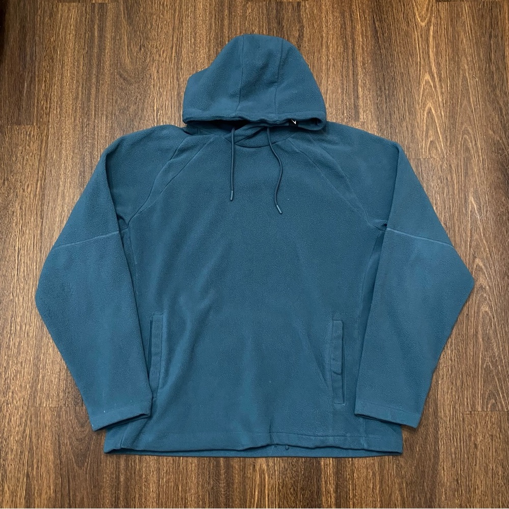 XL teal Gymshark fleece hoodie